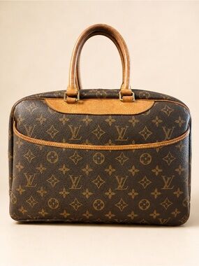Louis Vuitton Monogram Deauville Bag w/ COA & Dust Bag